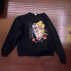 Hanes geisha crew neck